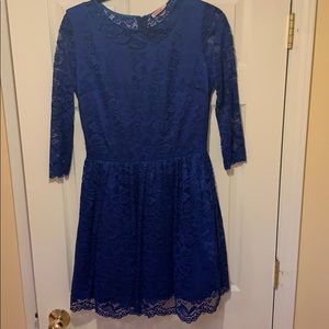 Cobalt blue dress